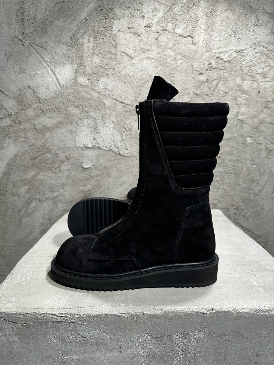 Rick Owens Suede Boots