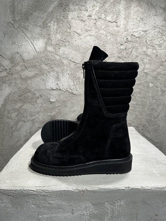 Rick Owens Suede Boots