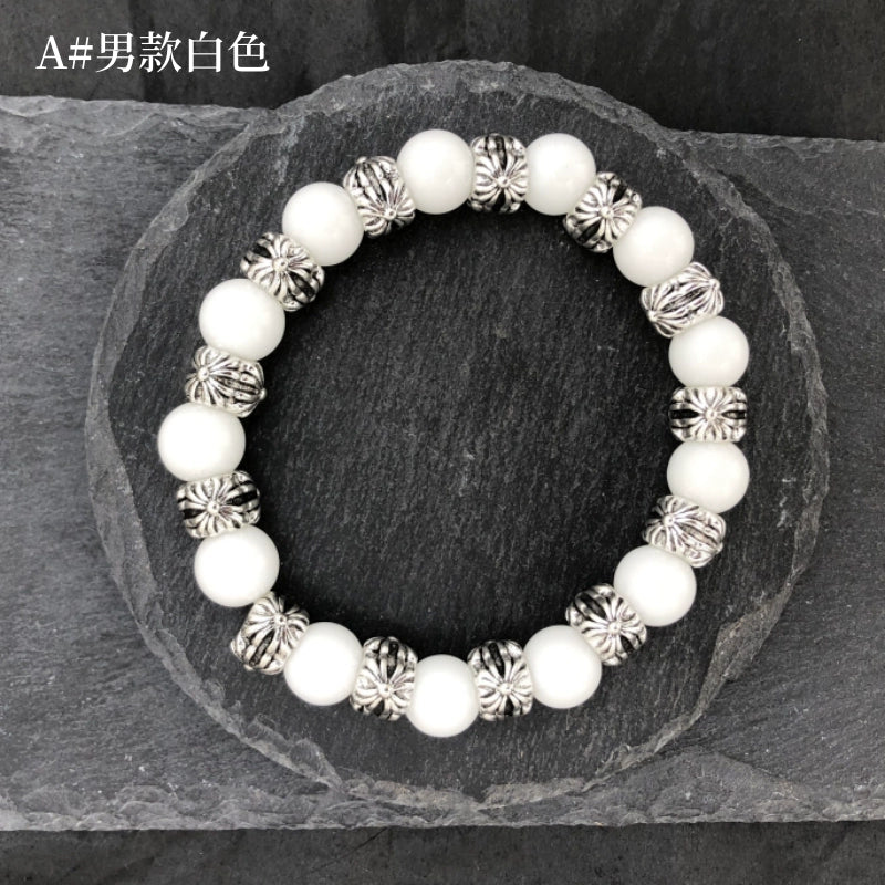 Chrome Hearts Pearl Bracelet