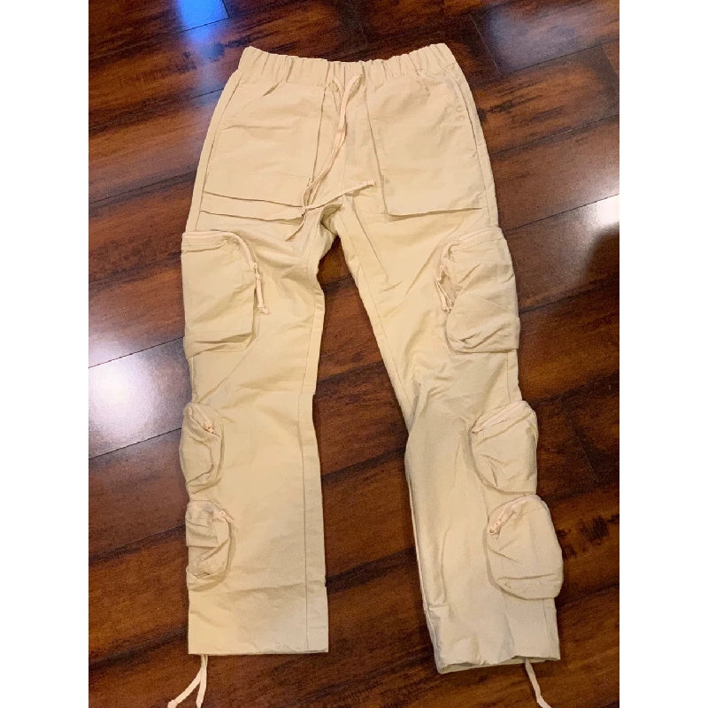 Travis Scott Whoisjacov Cargo Pants Tan
