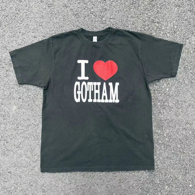 Number (N)ine I <3 Gotham T-shirt Black