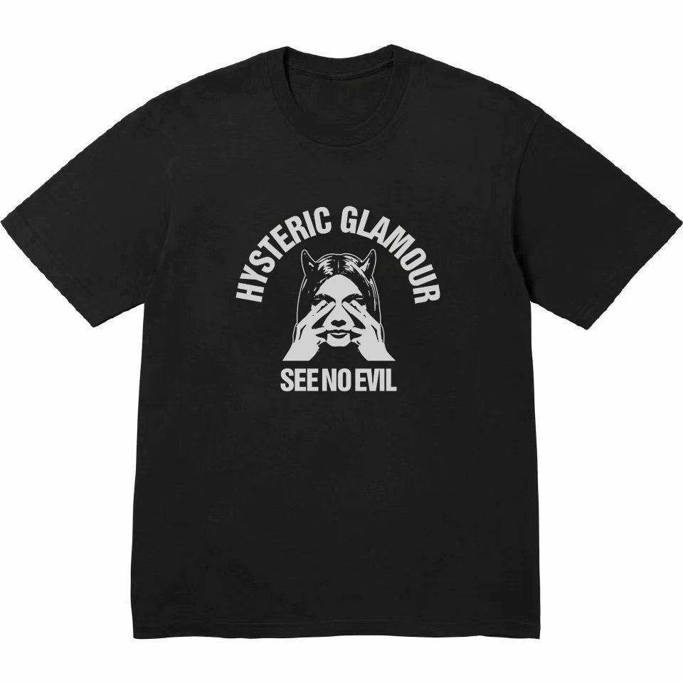 Hyteric Glamour T-shirt Black Style 2