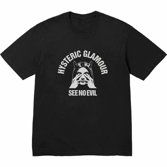 Hyteric Glamour T-shirt Black Style 2