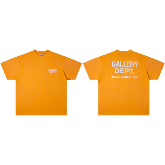 Gallery Dept. small icon T-shirt Orange