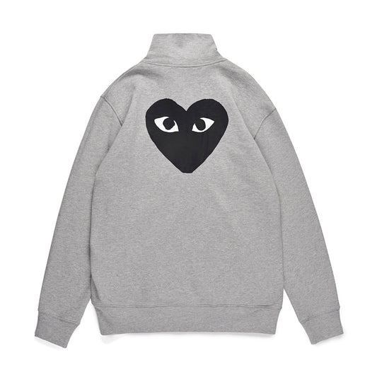 Comme des Garcons (CDG) Zip-Up Sweater Grey