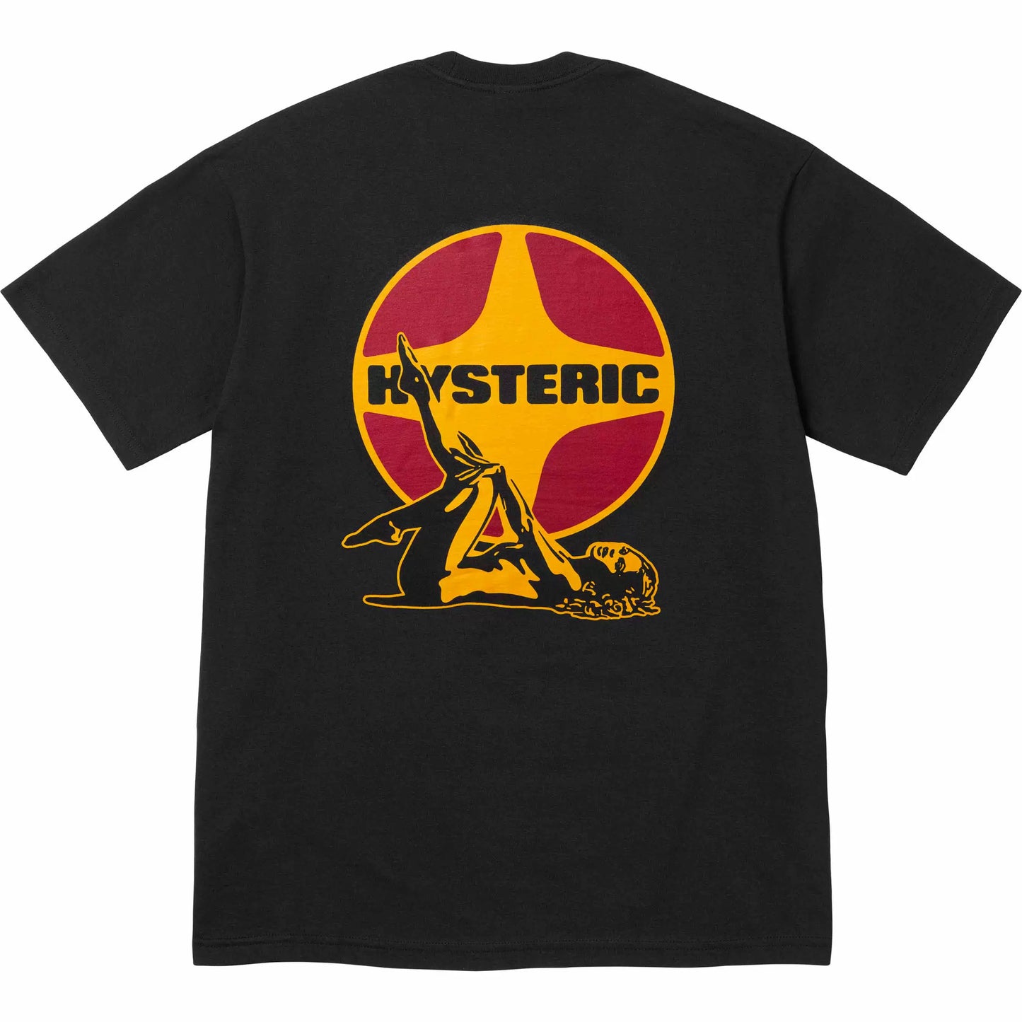 Supreme x Hysteric Glamour 24FW Pin Up T-shirt Black