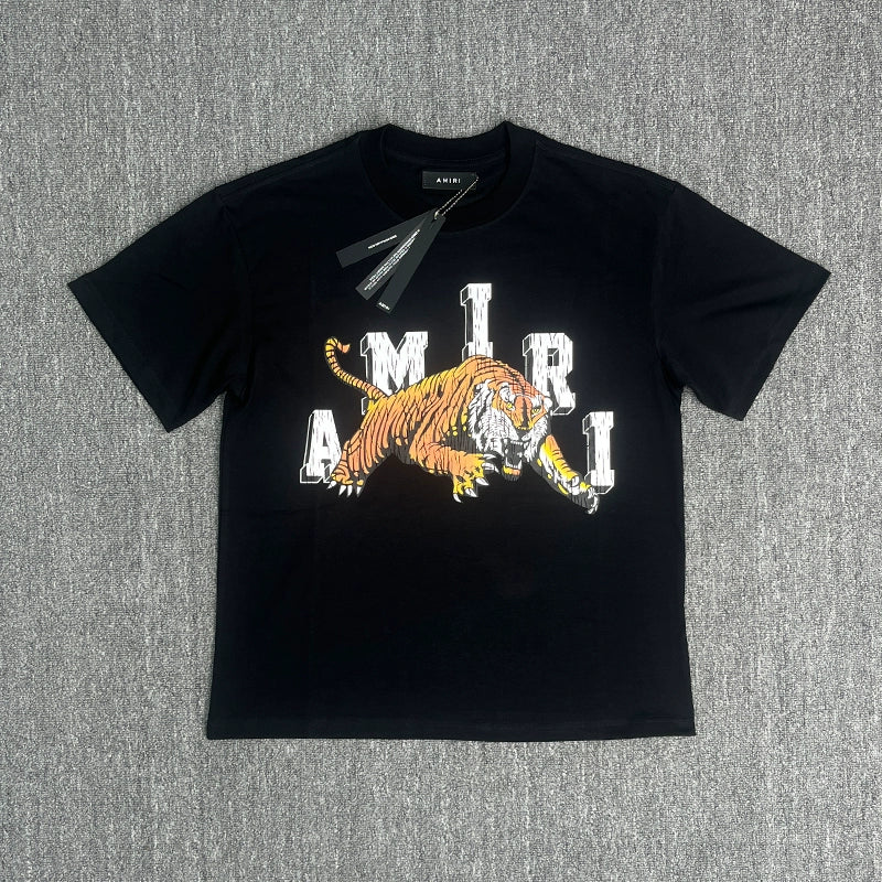 Amiri Tiger T-shirt Black
