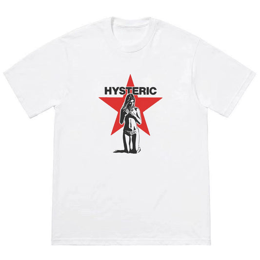 Hyteric Glamour T-shirt White Style 3