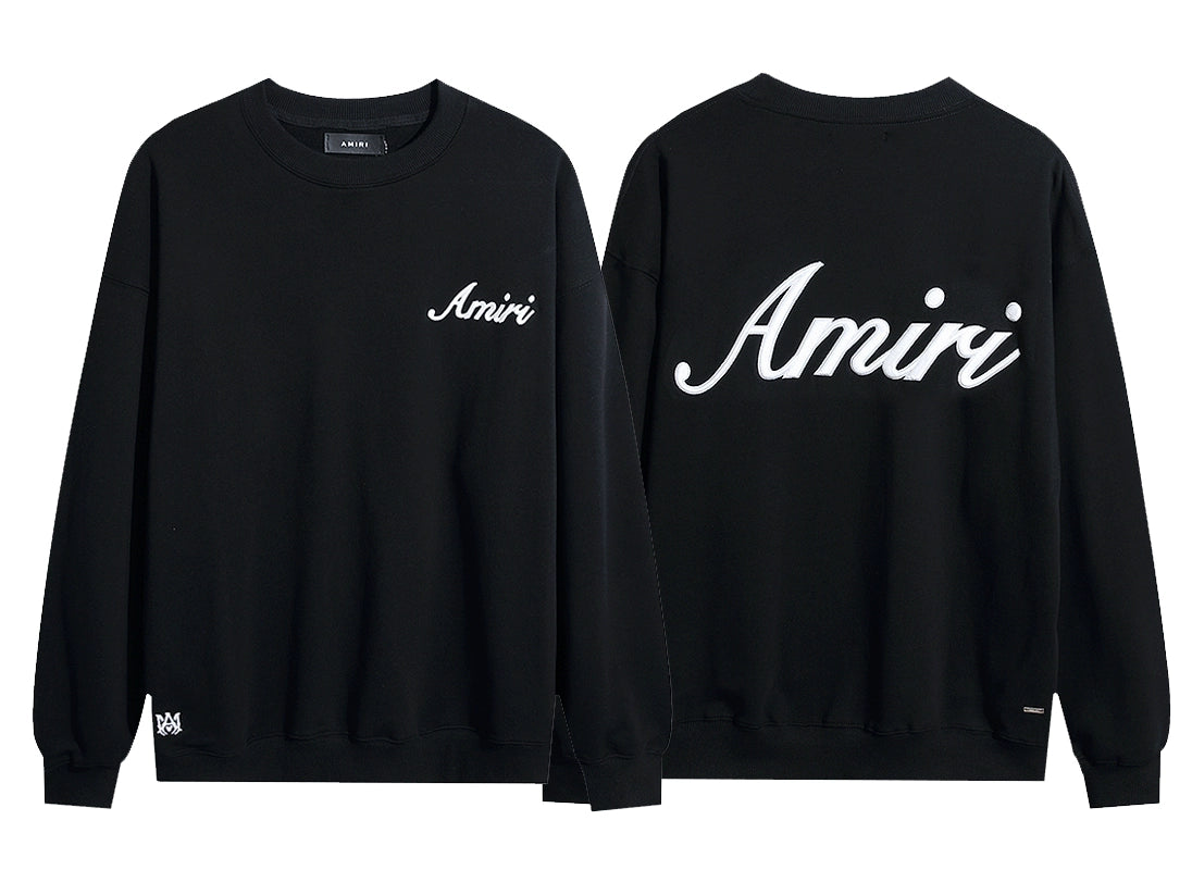 Amiri font Sweater Black