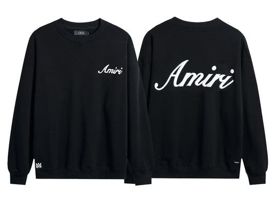 Amiri font Sweater Black
