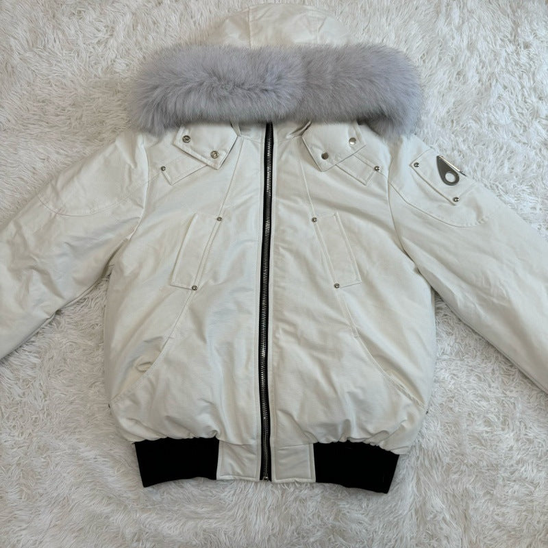 Moose Knuckles Balistic Jacket White