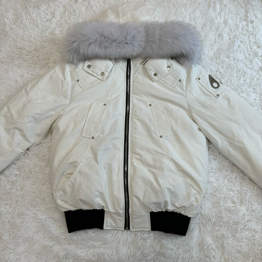 Moose Knuckles Balistic Jacket White