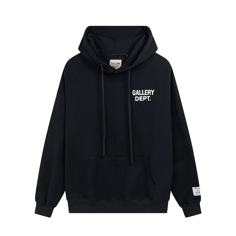 Gallery Dept. small print Hoodie Black