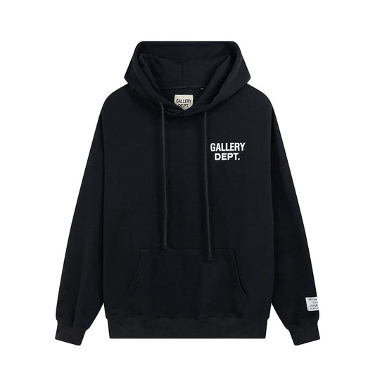 Gallery Dept. small print Hoodie Black
