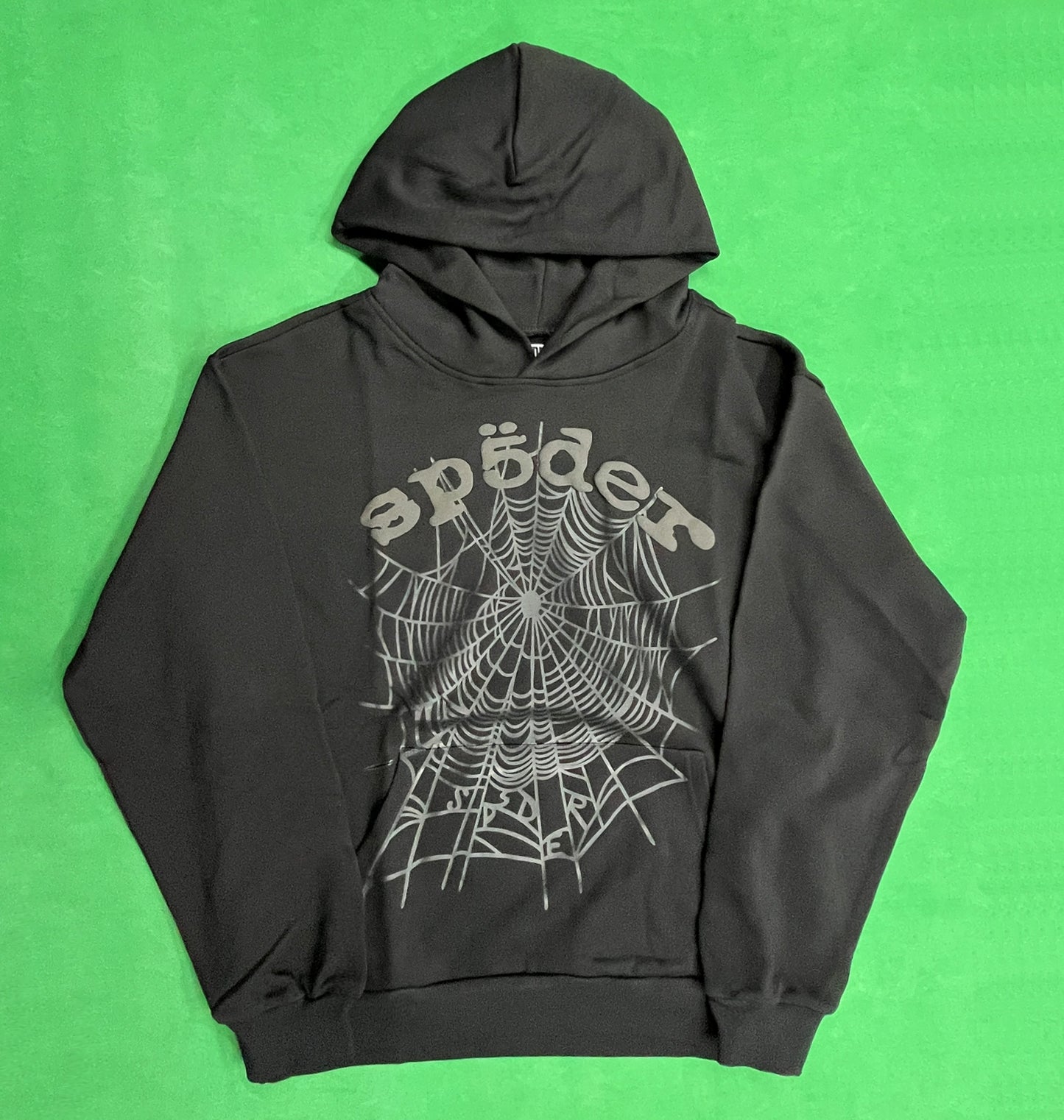 Spider Hoodie Black Grey