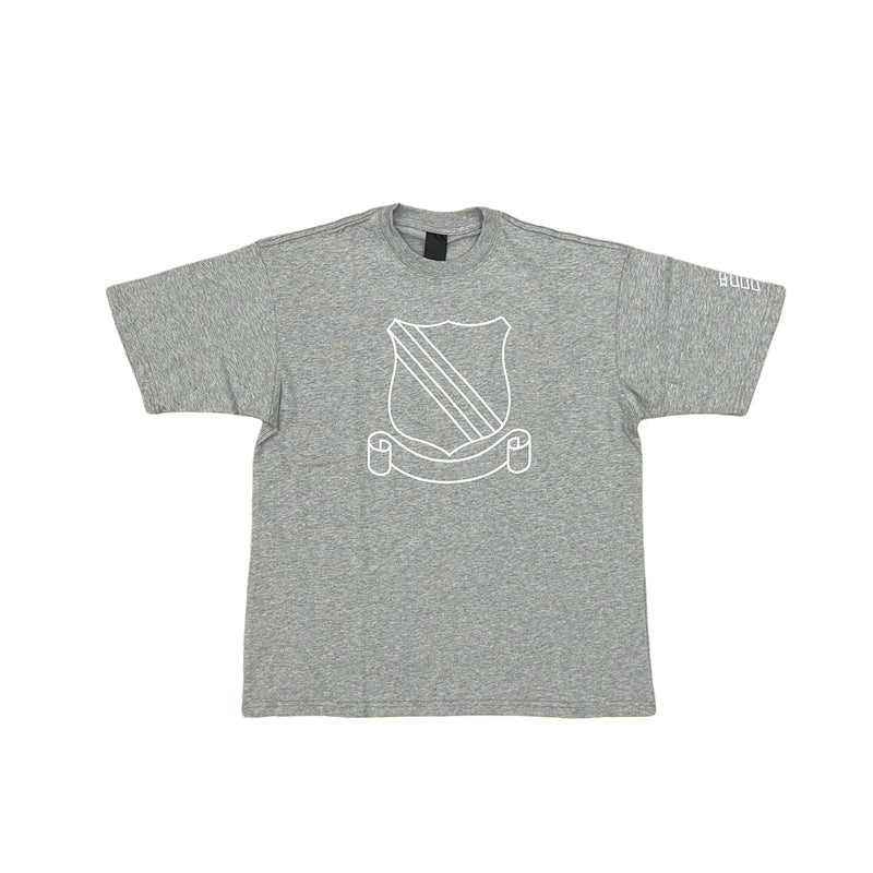 Number (N)ine AW01 Standards Crest T-shirt Grey