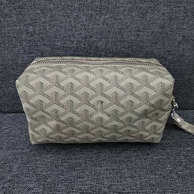 Goyard Bowling 25 Toiletry Bag Grey