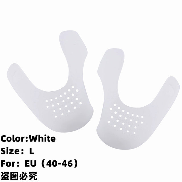 Shoe Crease protector White