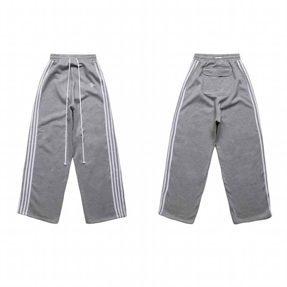 Stripped Sweatpants Grey