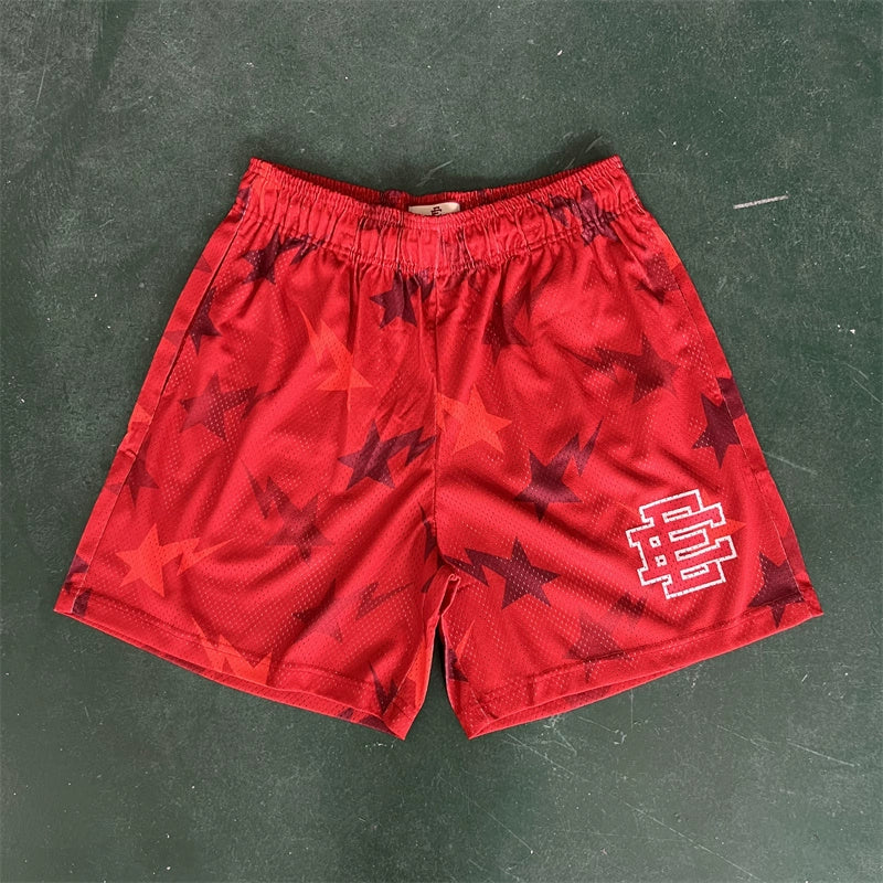 Eric Emmanuel Shorts Stars Red