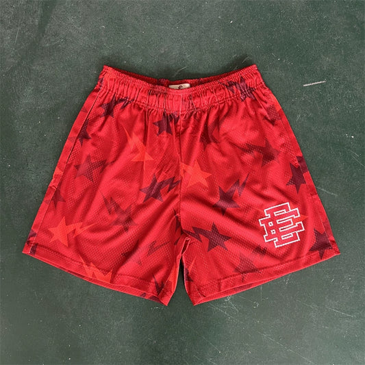 Eric Emmanuel Shorts Stars Red