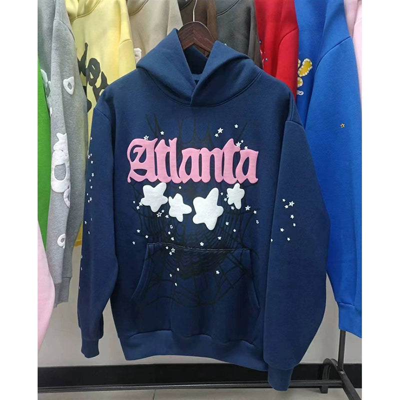 Spider Atlanta Hoodie Blue