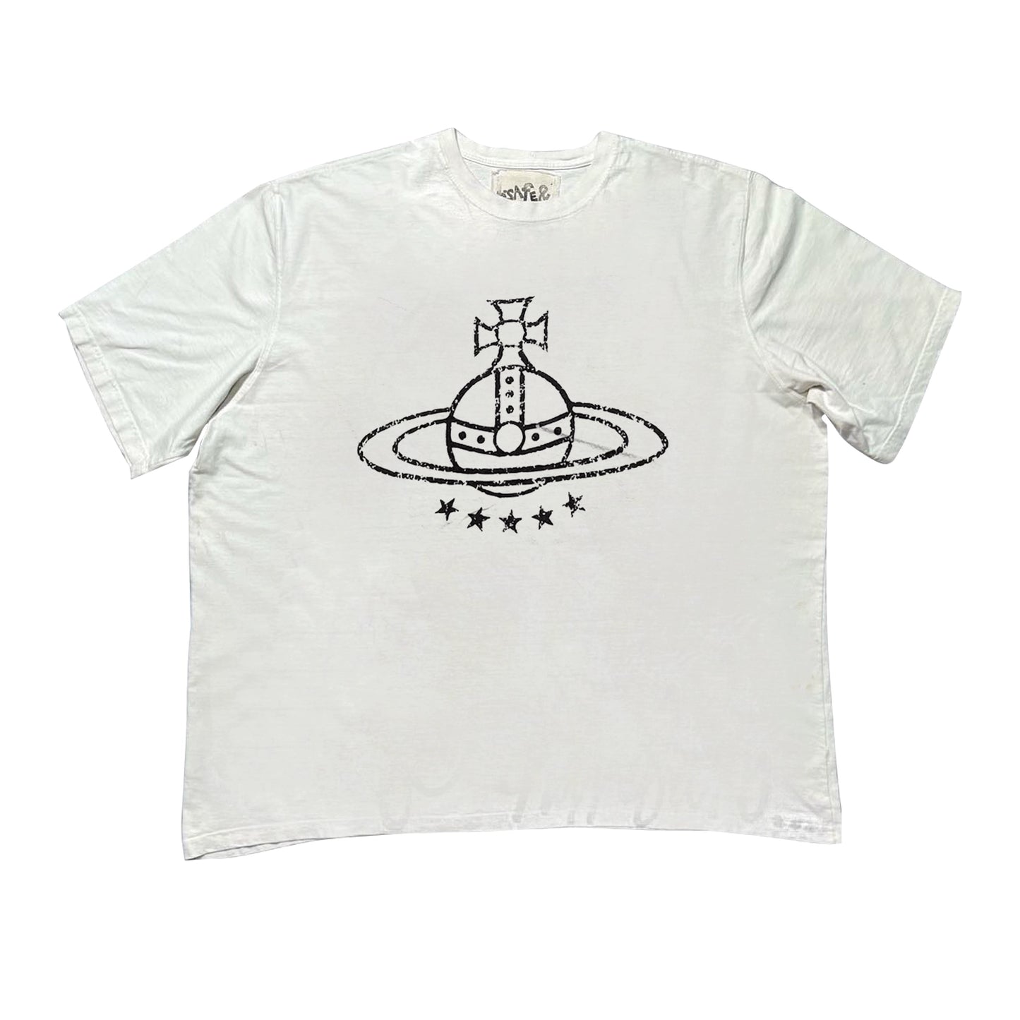 Vivienne Westwood noisy drawn T-shirt white