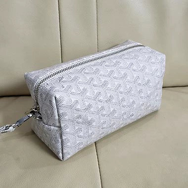 Goyard Bowling 25 Toiletry Bag White