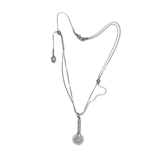 metal Earpods Necklace