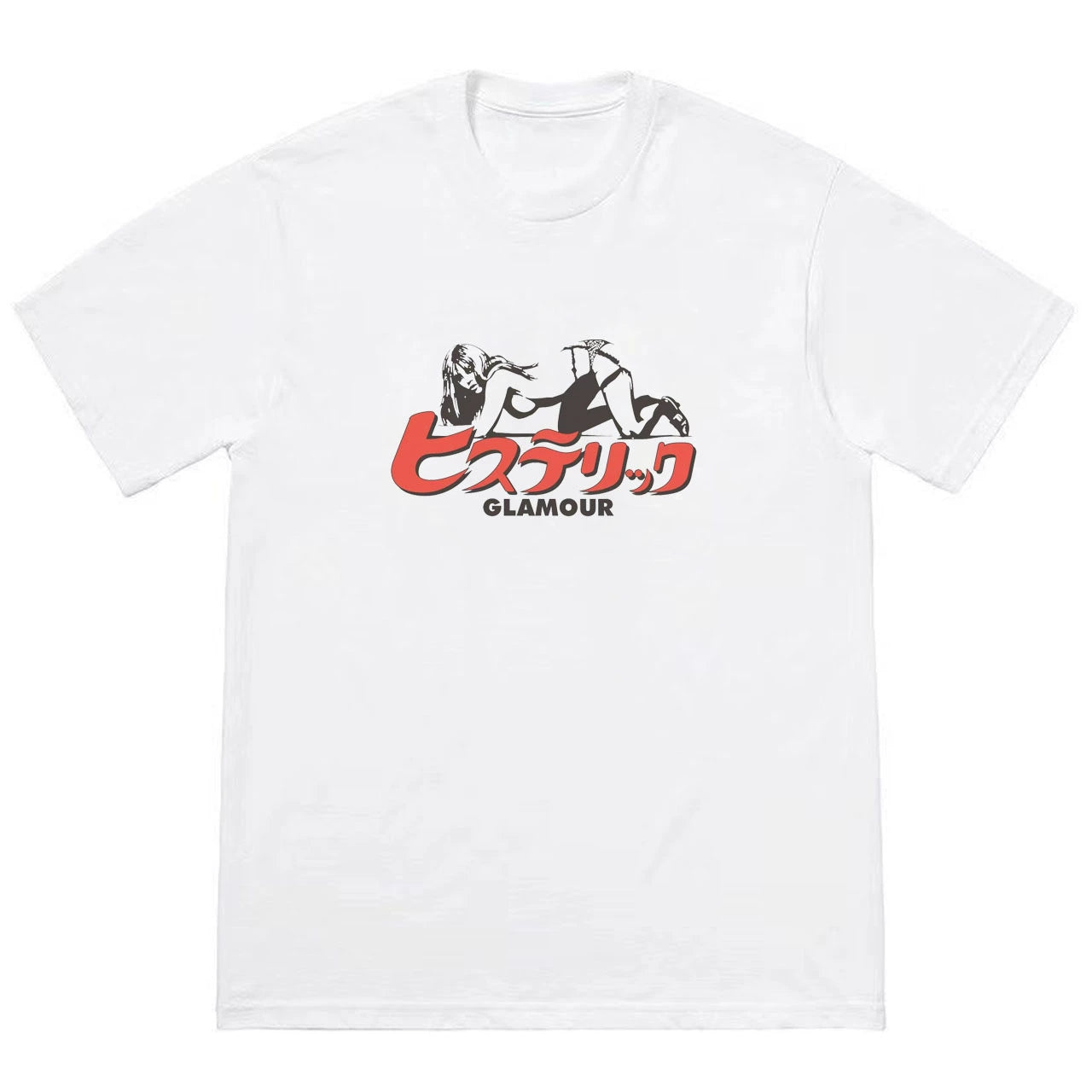 Hyteric Glamour T-shirt White Style 2