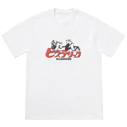 Hyteric Glamour T-shirt White Style 2