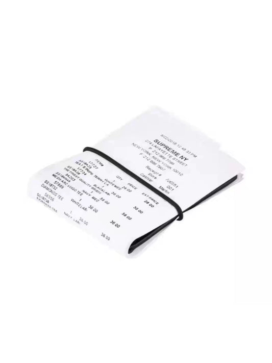 Supreme NY Receipt Wallet
