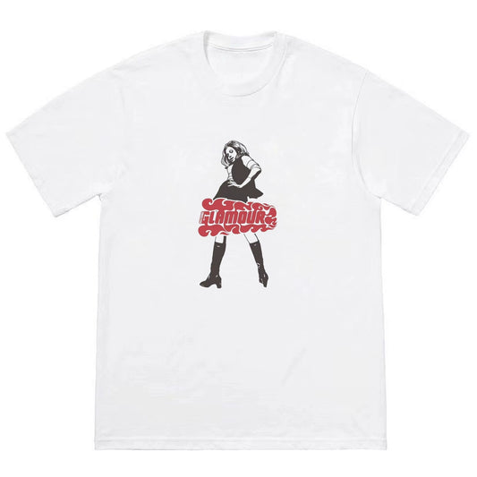 Hyteric Glamour T-shirt White Style 1