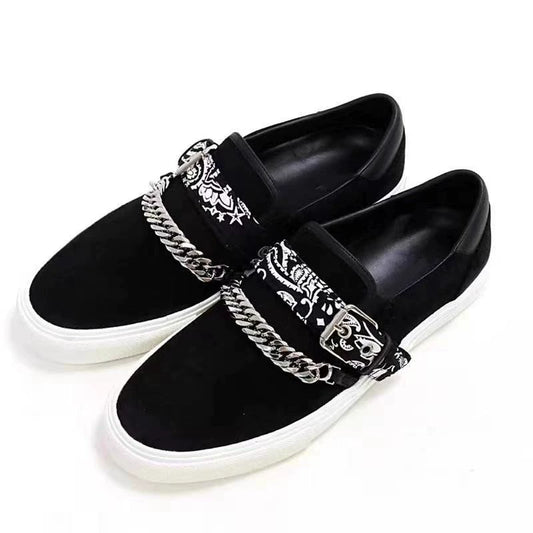 Amiri Bandana Chain Slip-on