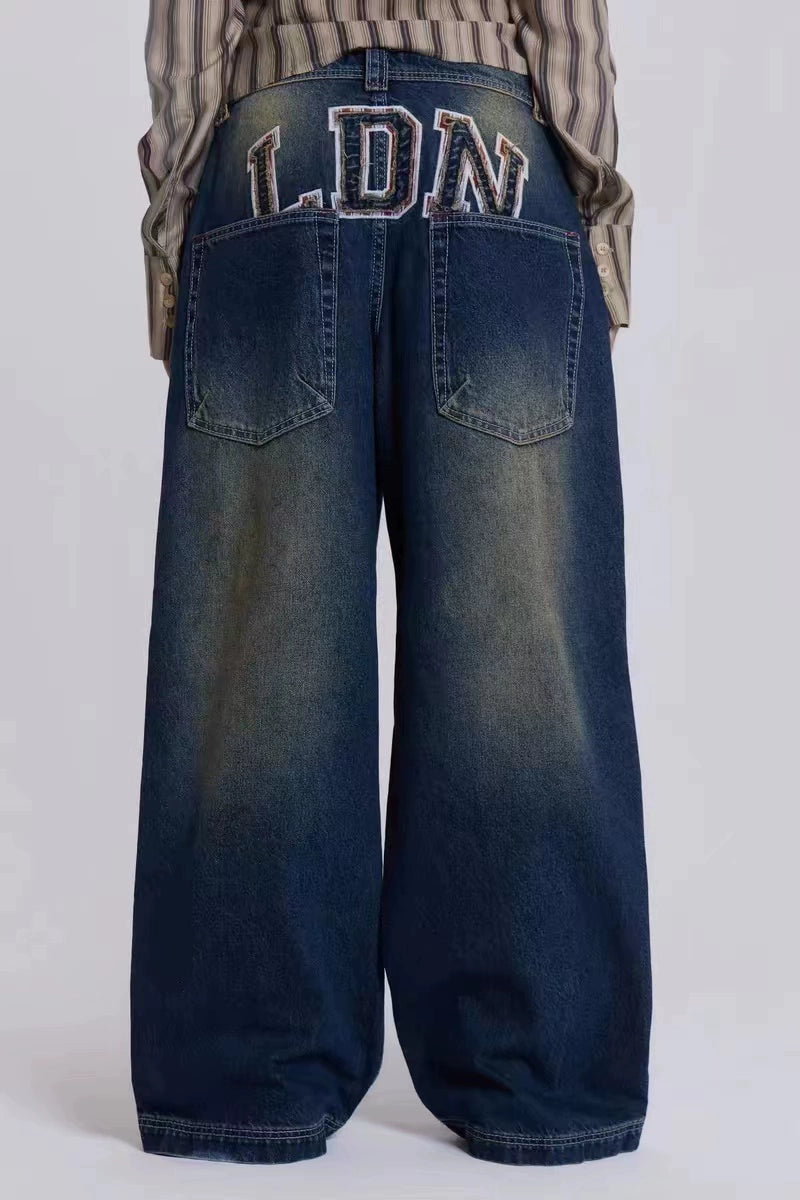 Jaded LDN Jeans Blue