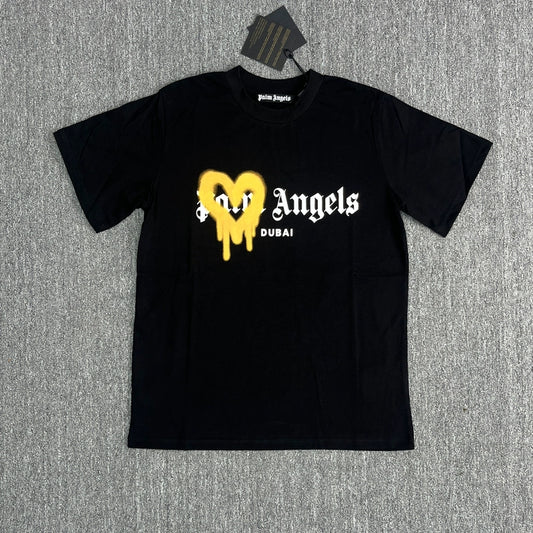 Palm Angeles Graffiti Heart T-shirt Black