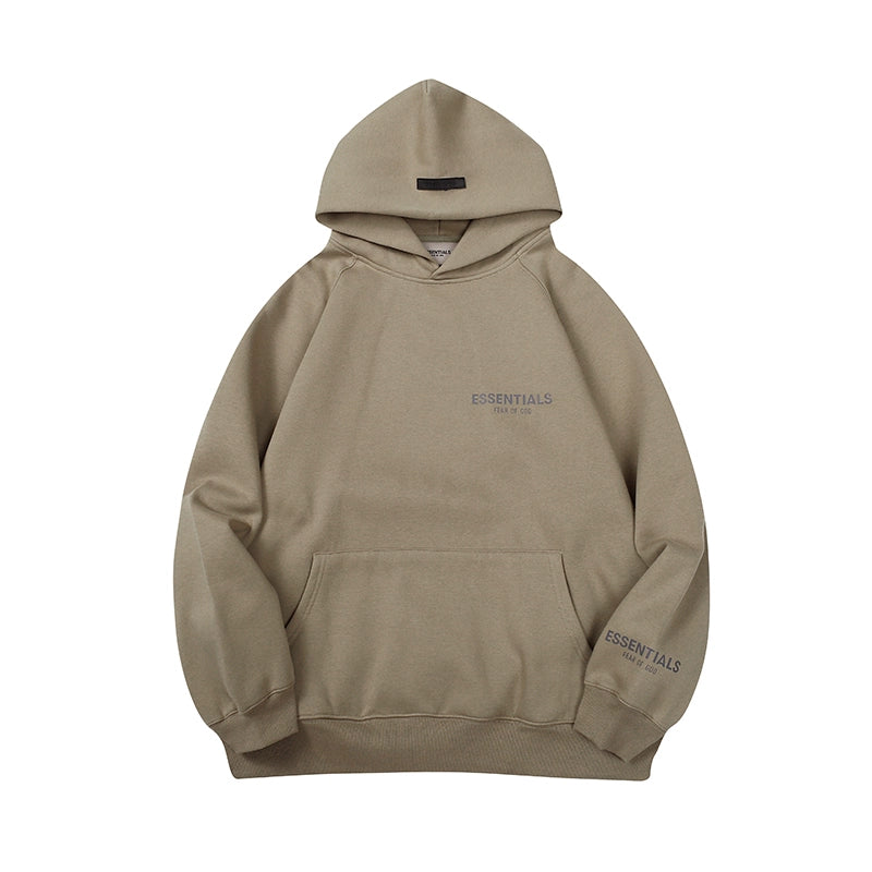Essentials small icon Fear of God Hoodie Matcha Brown