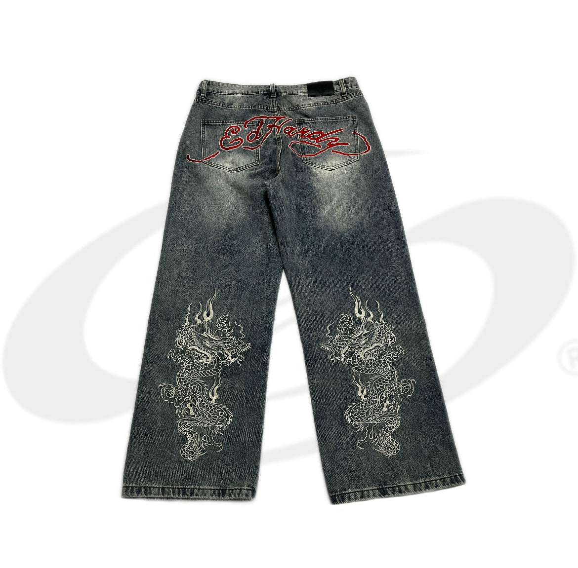 Ed Hardy Baggy Washed Jeans
