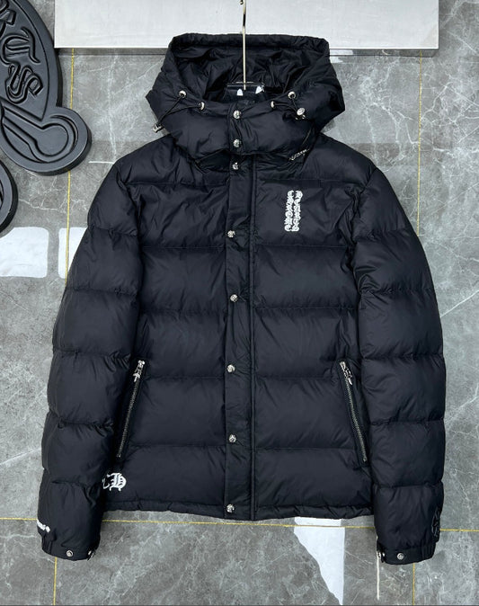 Chrome Hearts Puffer Down Jacket Black