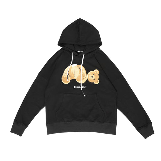 Palm Angeles Bear Hoodie Black
