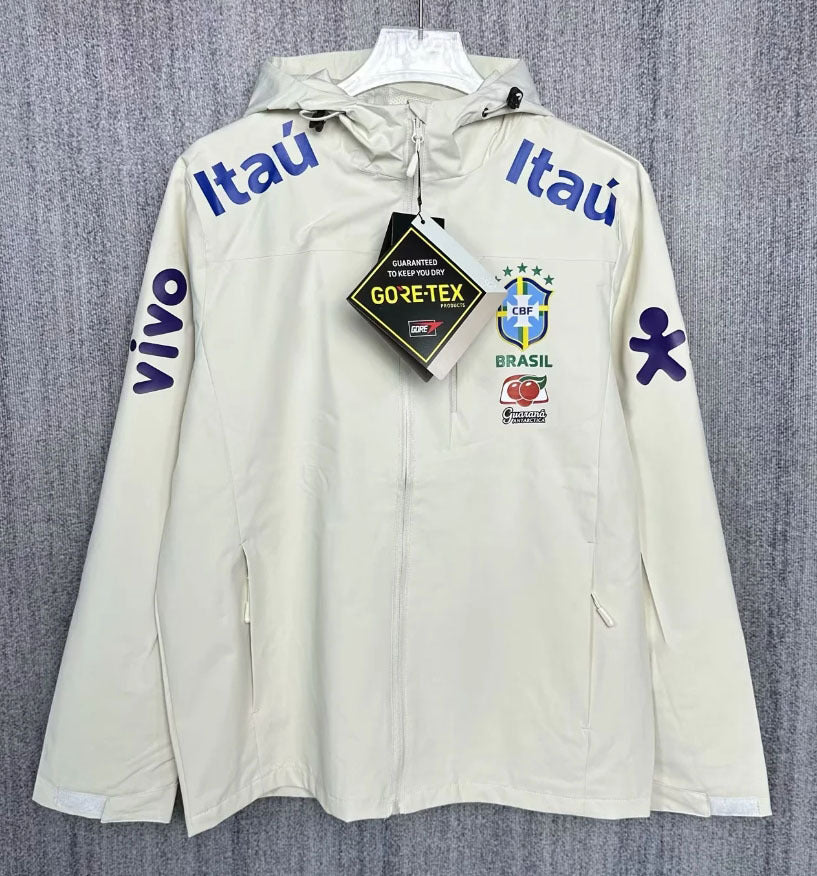 Adidas Brasil Football Trackjacket White