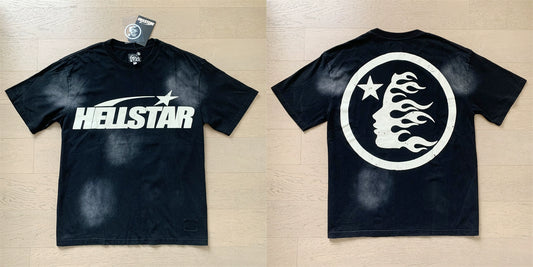 Hellstar T-shirt Washed Black
