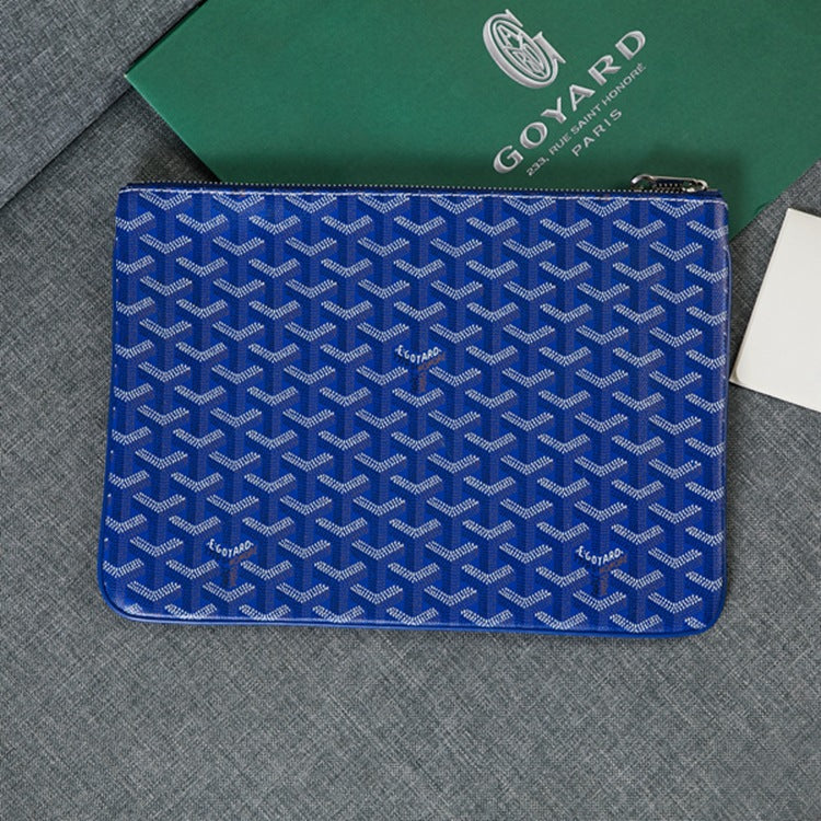 Goyard Senat MM Underarm Bag Blue