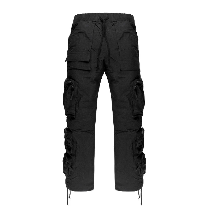 Travis Scott Whoisjacov Cargo Pants Black