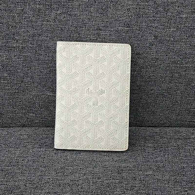Goyard Grenelle Passport Cover White