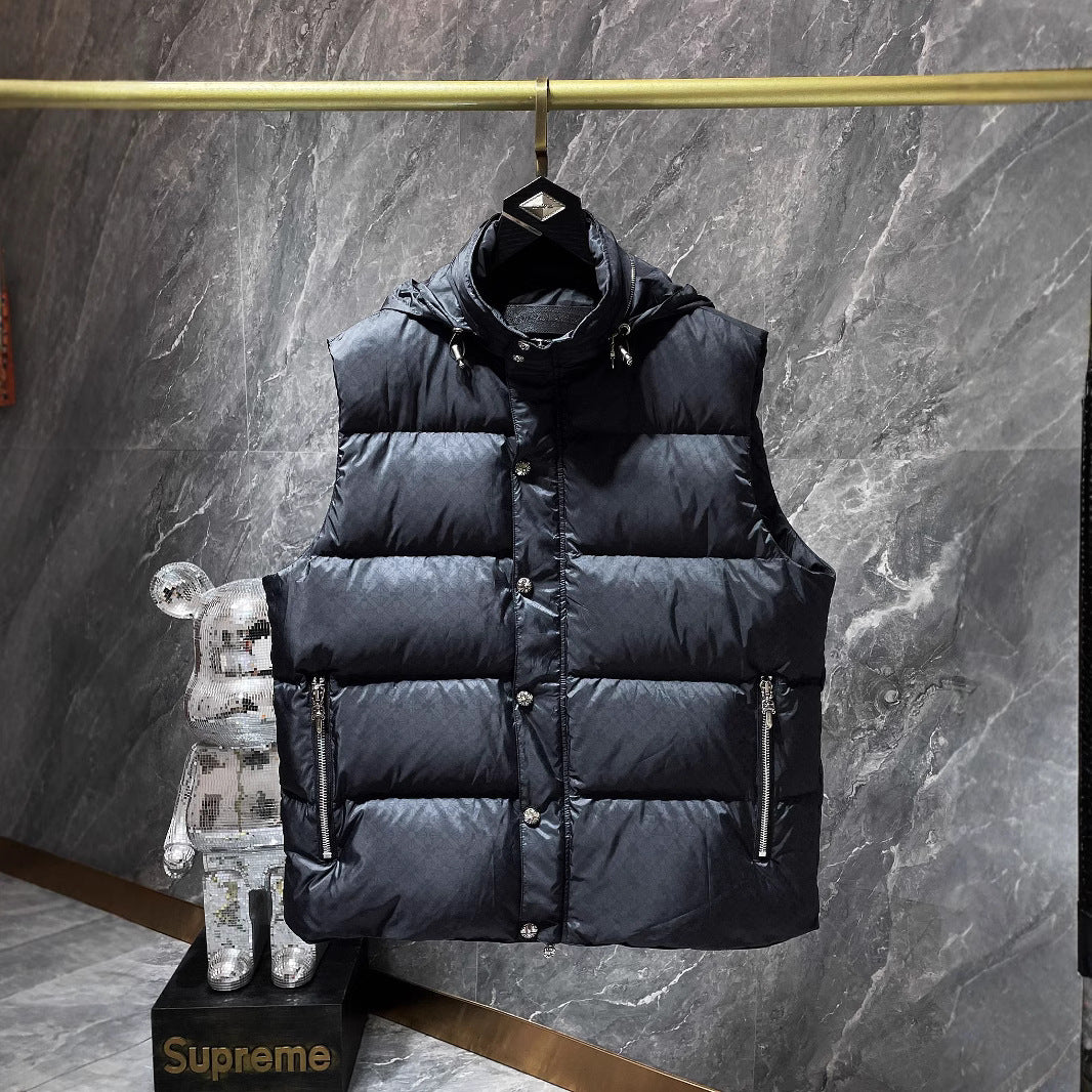 Chrome Hearts Down Vest Black