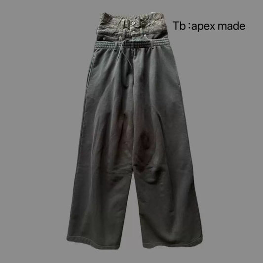 Balenciaga Triple Waist Sweatpants Black