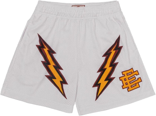 Eric Emmanuel Basketball Shorts White