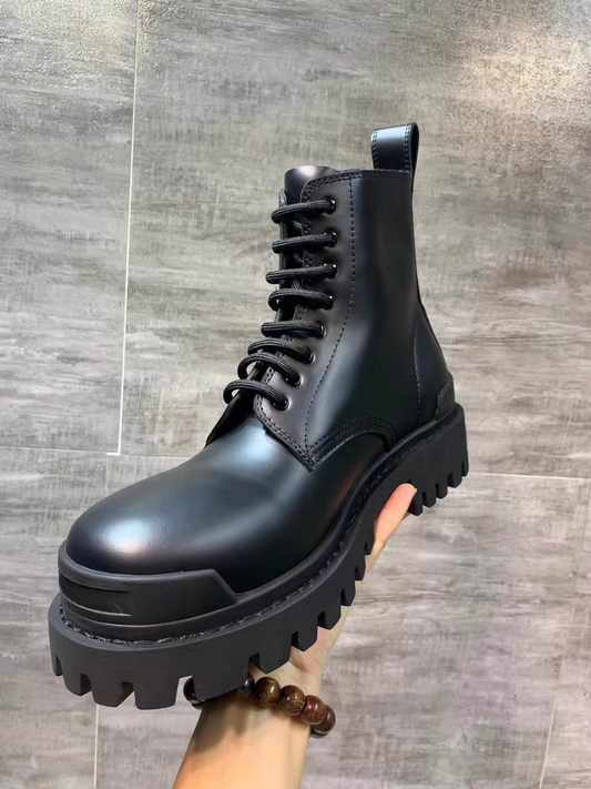 Balenciaga Strike Leather Boots (Best Batch)