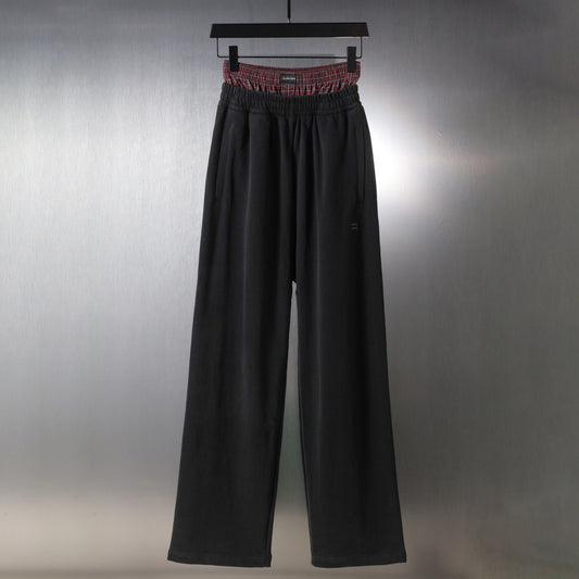 Balenciaga Double Waist Jogger Black